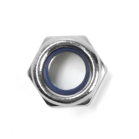 Hayk hexagonal tundra, Din985, M8, galvanized, 1 kg, self -ending with nylon.-2