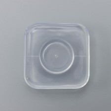 Holder-Stopper Universal for the home, 4.6 × 1 cm, transparent