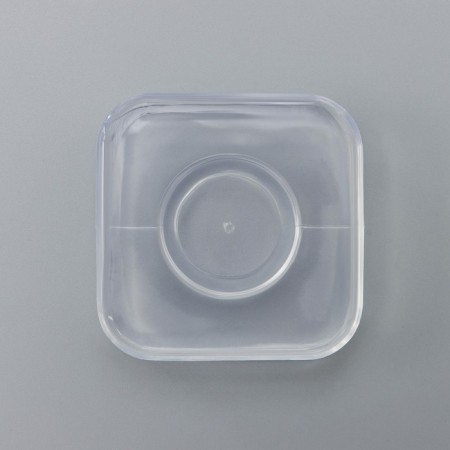 Holder-Stopper Universal for the home, 4.6 × 1 cm, transparent