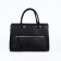 Luggage bag, external pocket, black color