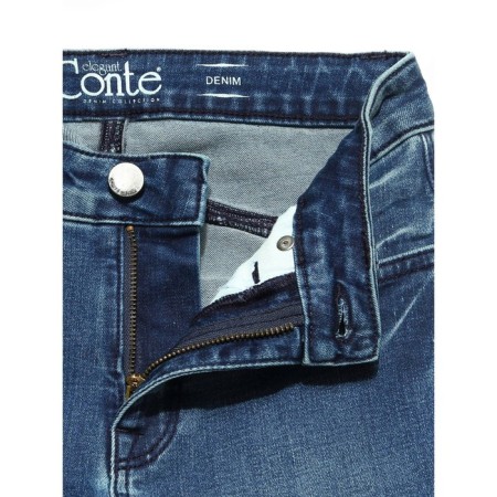 Women's jeans modeling Conte Elegant Skinny, size L, color Dusty Blue-5