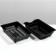 Deep toilet with a mesh of 36 x 25 x 9 cm, black