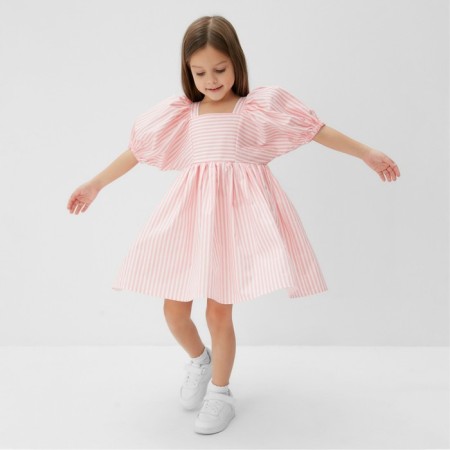 Baby dress kaftan "strip" R.30 (98-104 cm)-1