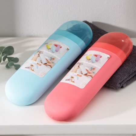 Case for toothbrushes and pasta, 20 × 6.5 × 3 cm, color mix-5
