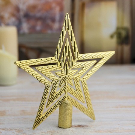 Top "Star" texture, 15x15 cm, gold