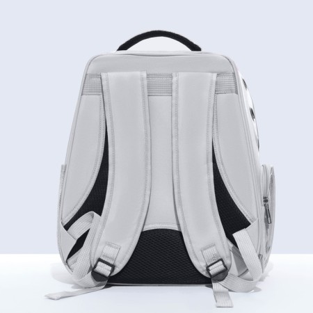 Backpack for carrying "cat", transparent, 32 x 28 x 42 cm, gray-2