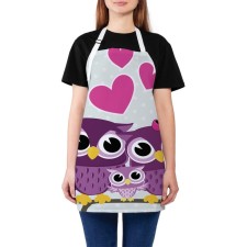 Apron of a kitchen with a photo print 