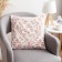 Decorative pillowcase 40x40 cm, Monograms Powdery, 100% cotton