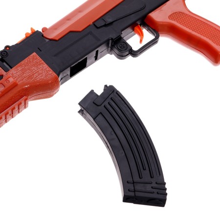 AK-47 automatic machine, shoots with suction cups and balls-10