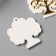 Decor for creativity wood, plastic "tree" Mirror set 2 pcs 4.1x4.8 cm