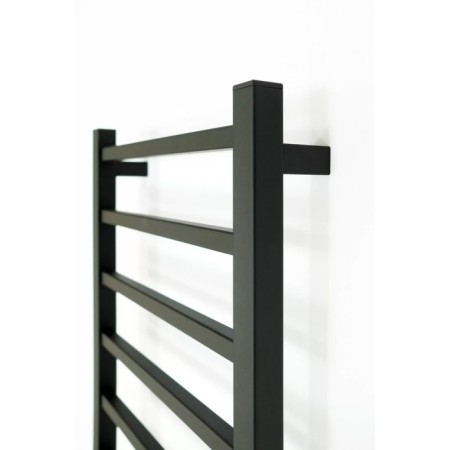 Electric towel Grois Alex, 400x600 mm, 6 crossbars, lower, black-3