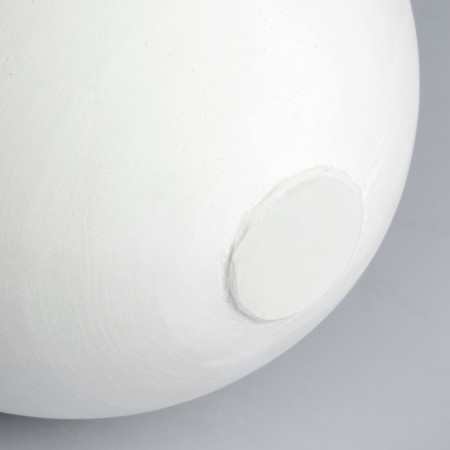 Geometric figure egg, 20 cm (gypsum)-1