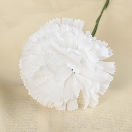 Flowers artificial cloves 37 cm white-1