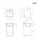 Kitchen Washing Ulgran U406-344, 500x445 mm, ultra-black color