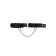 Establishment Pecado BDSM, from one strap with eyelets, genuine leather, black