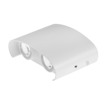 Facade lamp "Semesfer", FSD-009, 4W, 3000k, 2 rays, IP65, 220V, metal, white-9