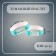 Paper control bracelet "Aqua" Tyvek 100 pieces