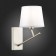 Wall lamp EVOLUCE. Sle300101-01. Denice. 1x40 W, E14, 15x26 cm, Nickel color