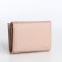 Women's wallet on a magnet, powder color