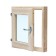 Window, 40 × 40cm, double glass, from needles