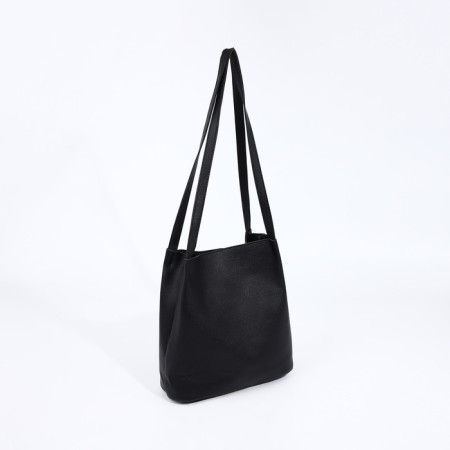 Bag Women's Tout on the valve, black color-1