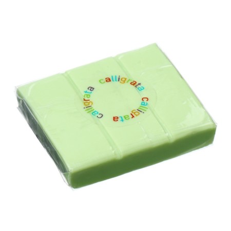 Polymer clay 50 grams "Calligrata" light green-7