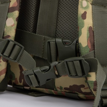 Tactical backpack, TAIF, 30 l, lightning department, external pocket, camouflage color/beige-7