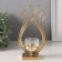 Climber Metal, glass per 1 candle "Golden Flame" d = 4.5 cm 6.5x10x20 cm