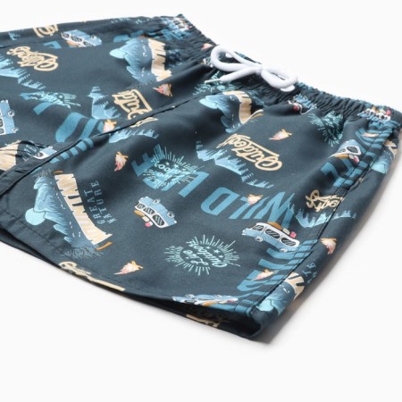 Bathing cowards KAFTAN "Mountains" Growth 134-140 (10)-1