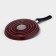 Pancakes "Expert", d = 22 cm, plastic pen, anti -stick coating, burgundy color