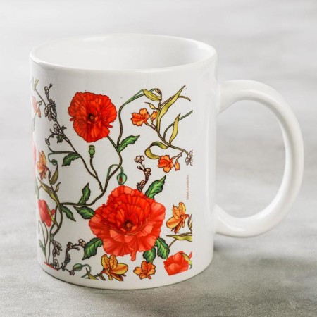 Sublimation "Sweet mommy" Flowers, 320 ml, with application-2