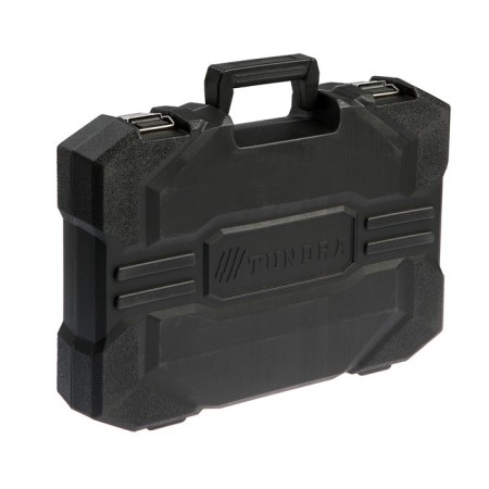 Набор инструментов в кейсе ТУНДРА, автомобильный, CrV, 1/2", 1/4", 74 предмета-2