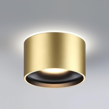Luminer built -in LED NovOCH. GIRO, 12W, LED, 95x99 mm, bronze color is light