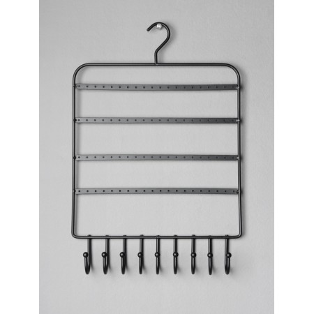 Organizer for jewelry "hanger", 37*25*5cm, black color-3