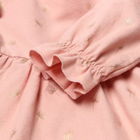 Dress Kroshka I'm "Dandelions", height 86-92, pink-2