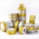Boil tape, 10 mm, 23 ± 1 m, gold color