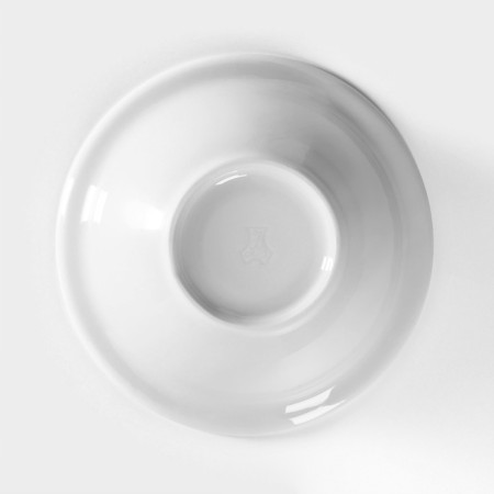 Porcelain plate "idyll", 550 ml, d = 17 cm, white-3