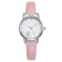 Women's watch "cat", d-2.8 cm, pink strap