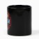 Ceramic mug "coolest", 300 ml, black color