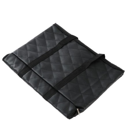 Car-ORGANIZER, ECOKOZHZHA, ROMBA, Black 35 x 21 x 24 cm-4