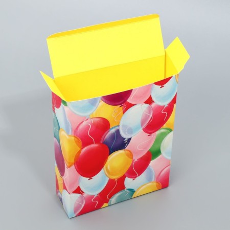 Gift folding box, packaging, "Happy Birthday", 21x 15 x 5 cm-4
