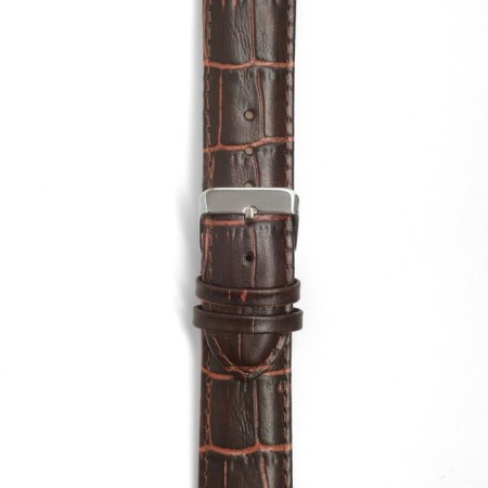 Watch strap, 22 mm, harness 80 mm, larynx 120 mm, genuine leather, brown-2