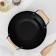 Skoroda-Wok Dolyana "Jacqueline", D = 24.5 cm, wooden pens, black color