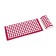 Kuznetsova applianator Kuznetsov on a soft substrate, 144 thorns, spantex, burgundy, 260x560 mm + roller 140*230