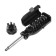 Screwdriver with a set of bit and tundra heads, 19 items