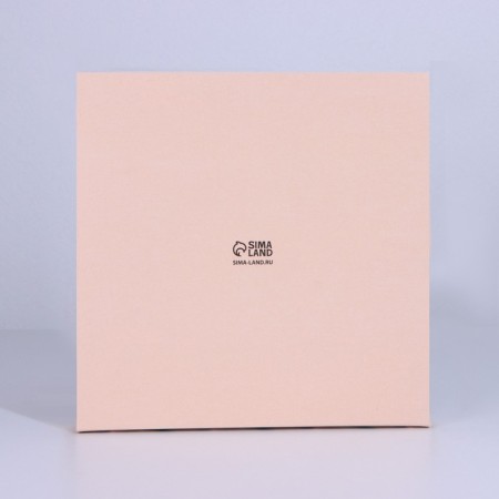 Confectionery packaging, a box with lamination “You are beautiful!”, 20 x 20 x 4 cm-1