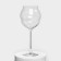 A set of macaron wine glasses, 600 ml, crystal glass, 6 pcs