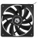 Fan-Cooling FL-12025K 120x120mm Black 3-Pin 21db 145GR RET