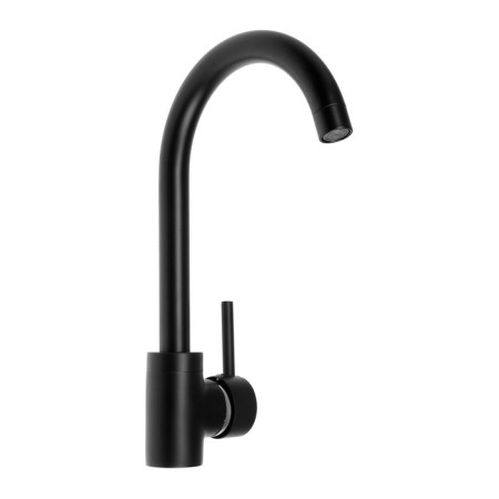 Kitchen mixer Zein ZF-011, cartridge ceramics 40 mm, brass, black-4