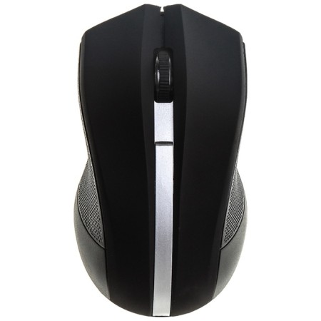 Mouse Oklick 615MW Black/Optical silver (1000dpi) wireless USB (2but)-2